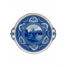 Блюдо декоративное для торта/сыра, English Blue