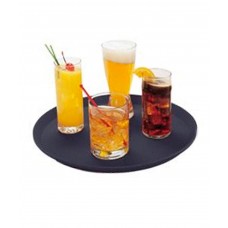 Поднос Cambro круглый, черный 405 мм