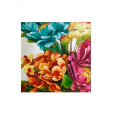 Печать с ручной росписью The colors of flowers