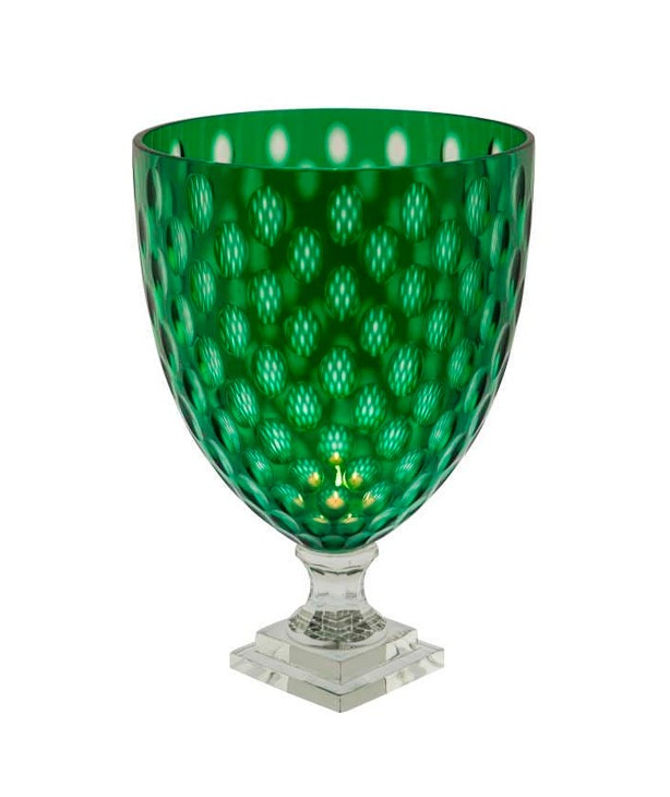 Ваза Hurricane Venice Green, большая