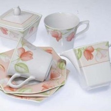 Чайный сервиз 15 предметов квадрат SPRING