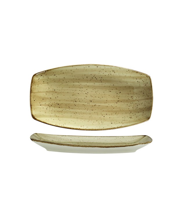 Блюдо прямоугольное без борта 160*96 мм Corendon Beige