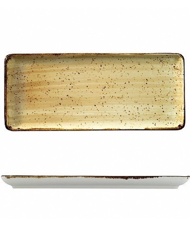 Блюдо прямоугольное без борта 350*150 мм Corendon Beige