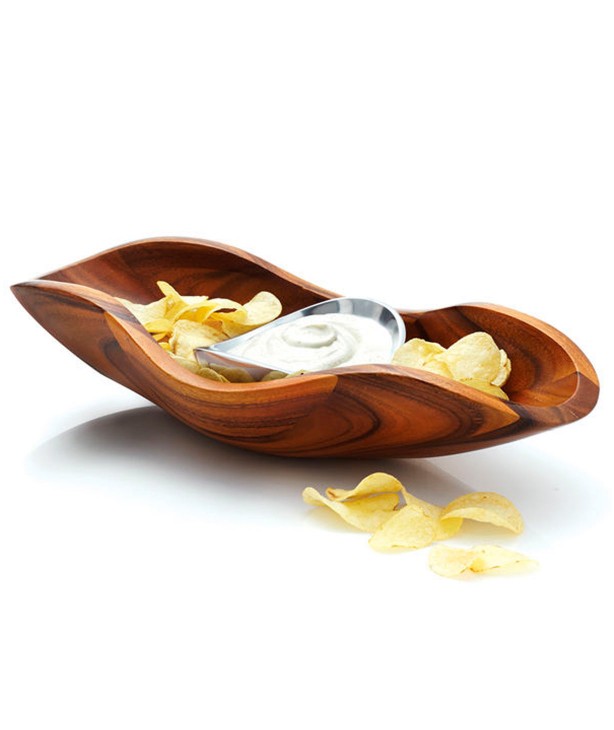 Блюдо для закусок Bella Chip&Dip с соусником