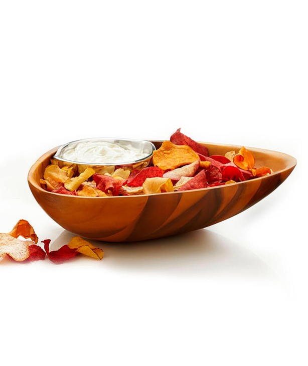 Блюдо для закусок Clam Chip&Dip